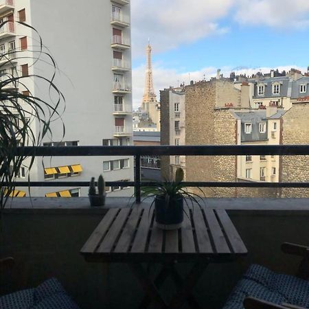 Superb Apartment With Balcony & Eiffel Tower View Παρίσι Εξωτερικό φωτογραφία