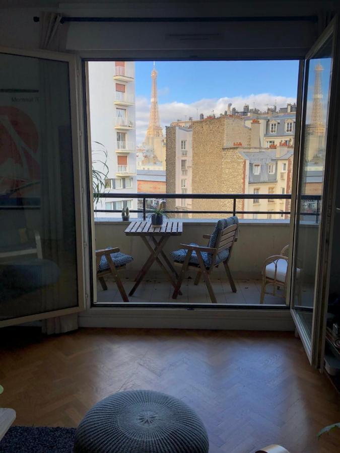 Superb Apartment With Balcony & Eiffel Tower View Παρίσι Εξωτερικό φωτογραφία